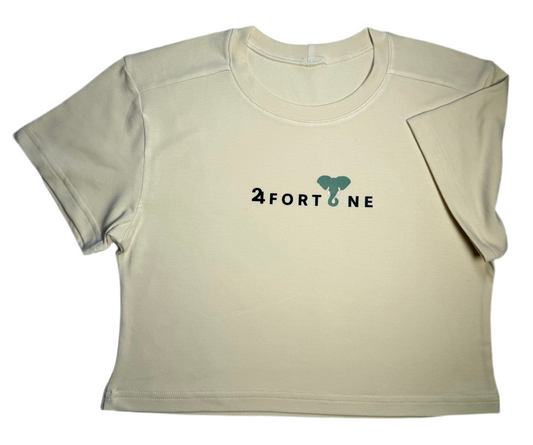 24 Fortune Crop Top Short Sleeve